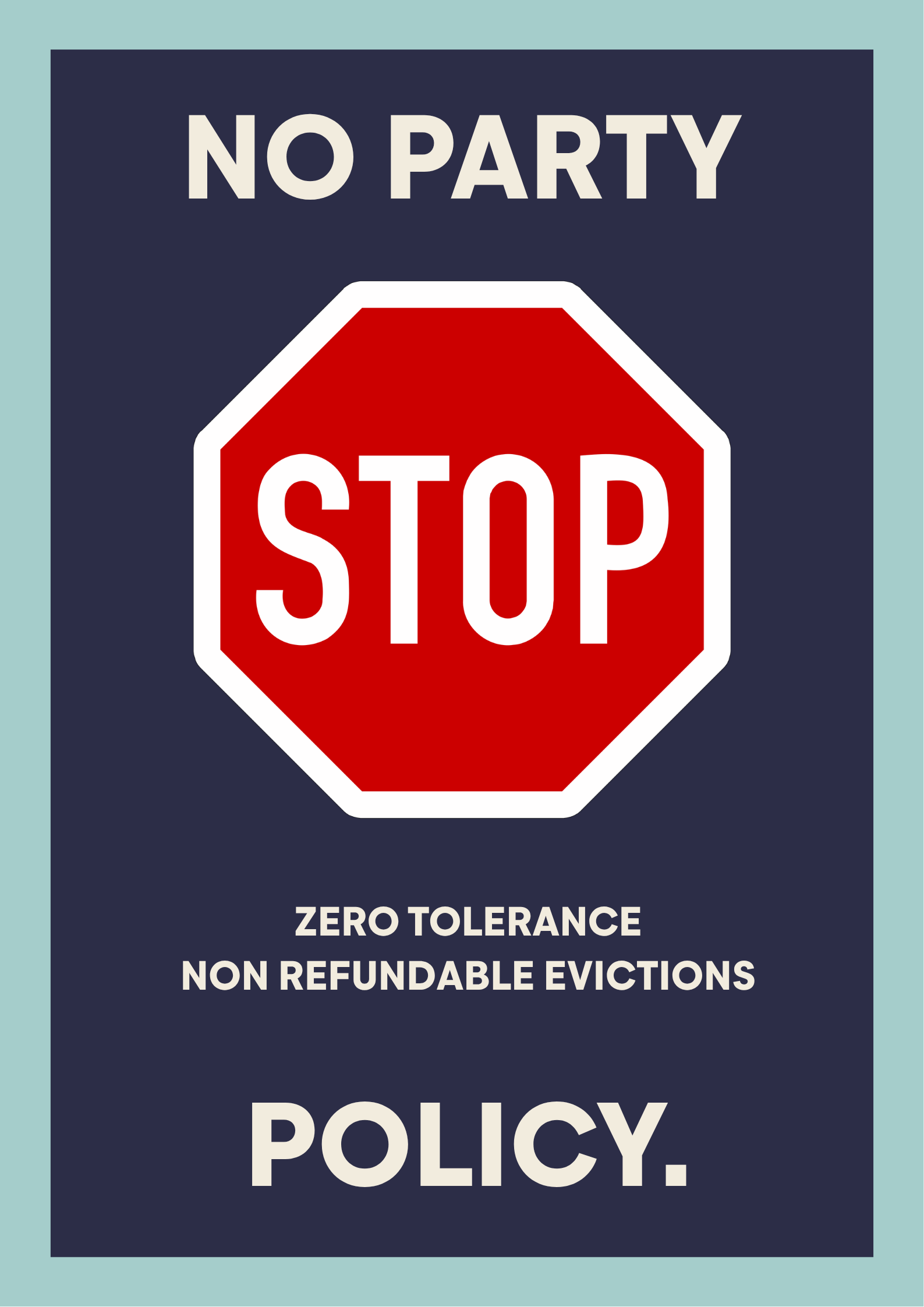 No Party Policy